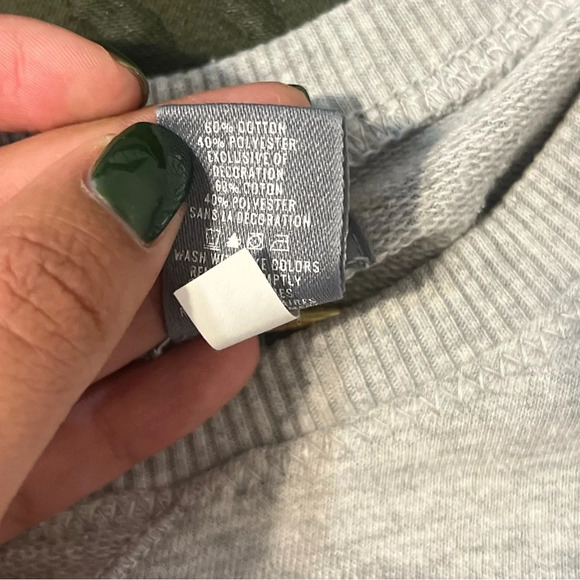 Aerie Pink Bow tie sweater size medium - Picture 7 of 7